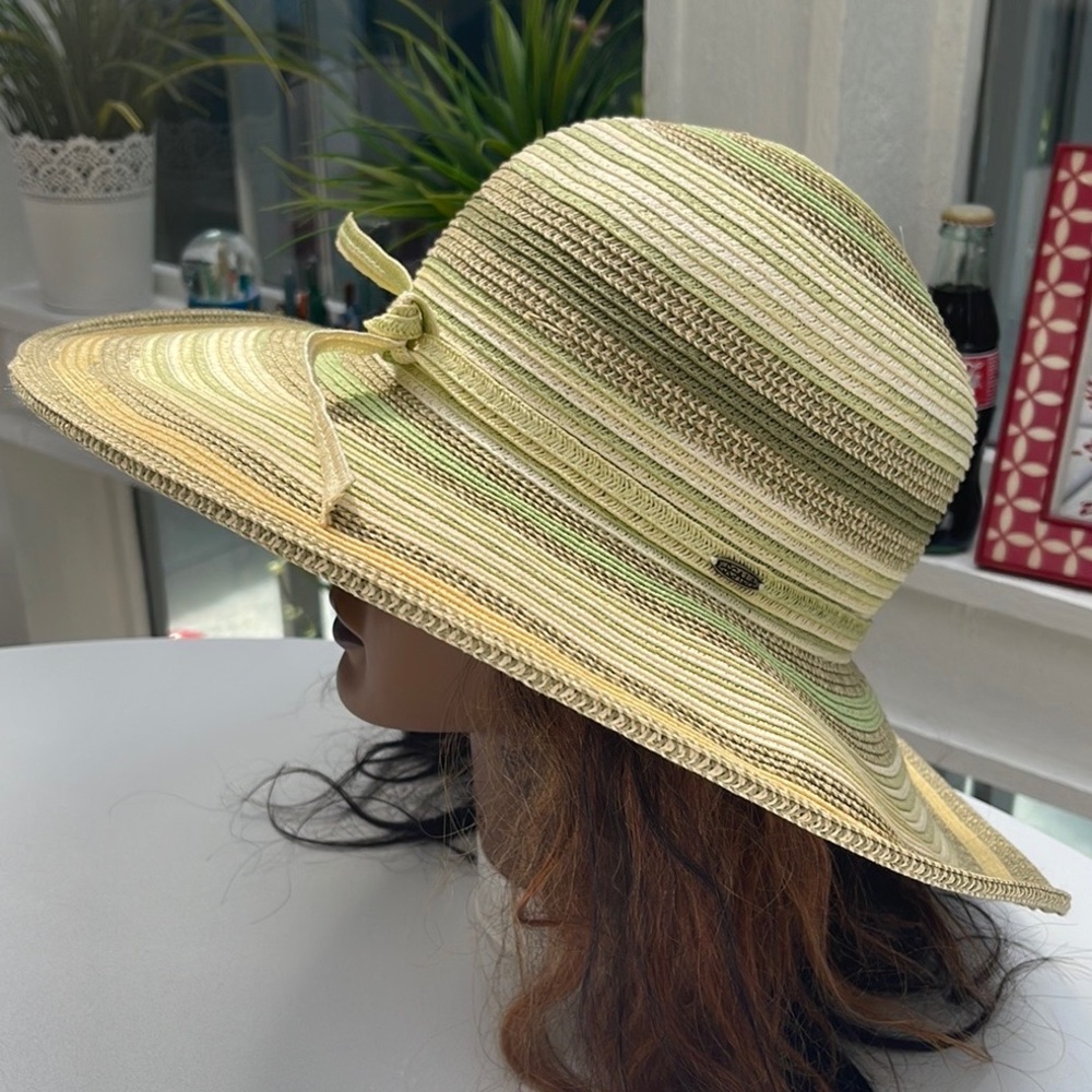 Scala Wide Rim Paper Hat - Picture 14 of 14